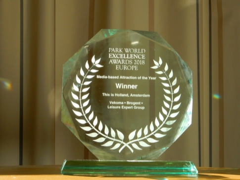 連續兩年在歐洲地區獲獎 智崴飛行劇院榮獲年度體感遊樂設備大獎