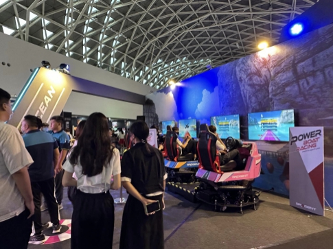 智崴打造陸海空全域體感遊樂設備 於高雄放視大賞首次亮相